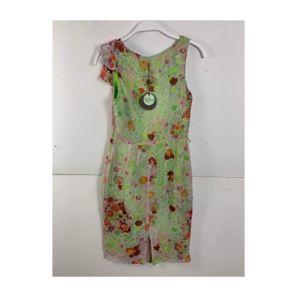 Anthropologie Eva Franco Green Sleeveless Midi Dress - Picture 2 of 2